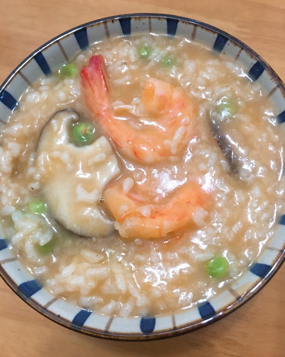 鲜虾砂锅粥