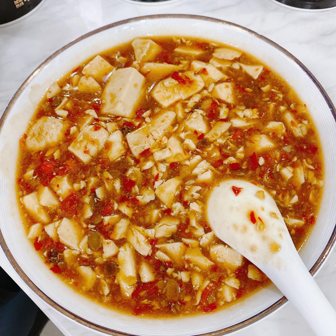 麻婆豆腐［不放肉末版］