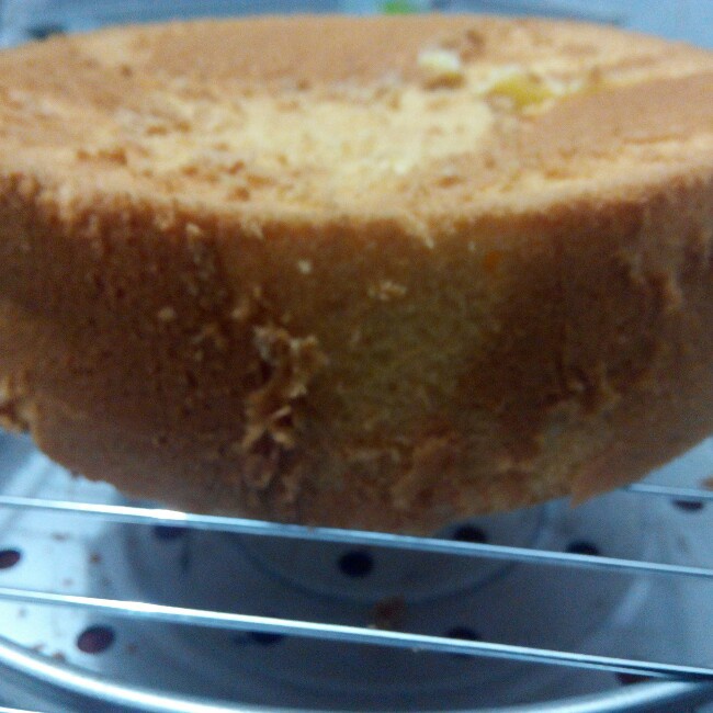 简单好做的8寸戚风蛋糕