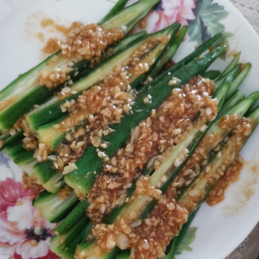 蚝油秋葵