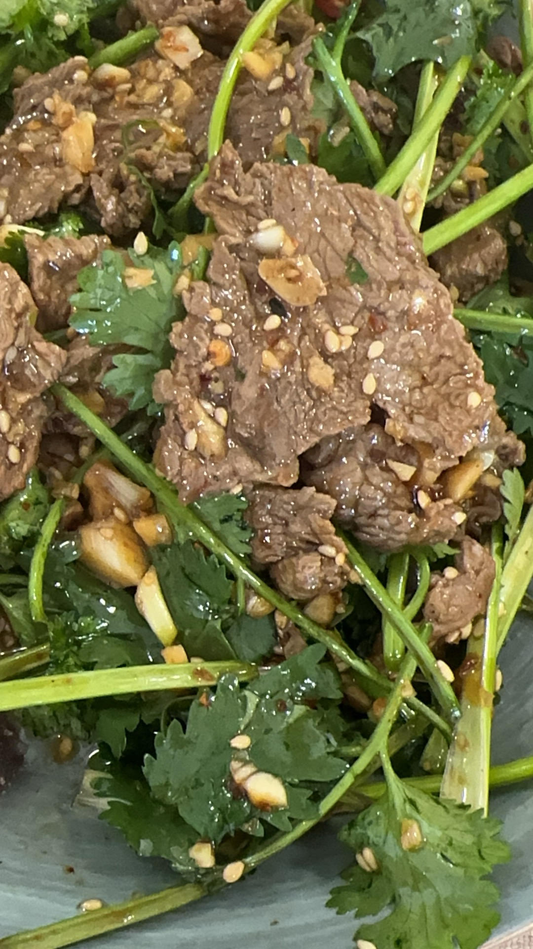 丈母娘吃了都夸的凉拌香菜牛肉