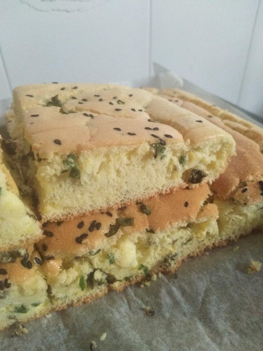 香葱海苔肉松咸蛋糕🍰