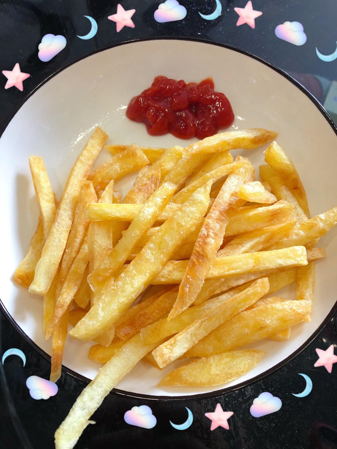 脆脆薯条🍟的做法 步骤5