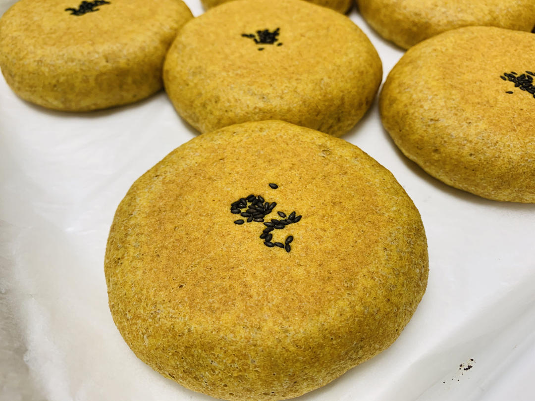 日式南瓜红豆包