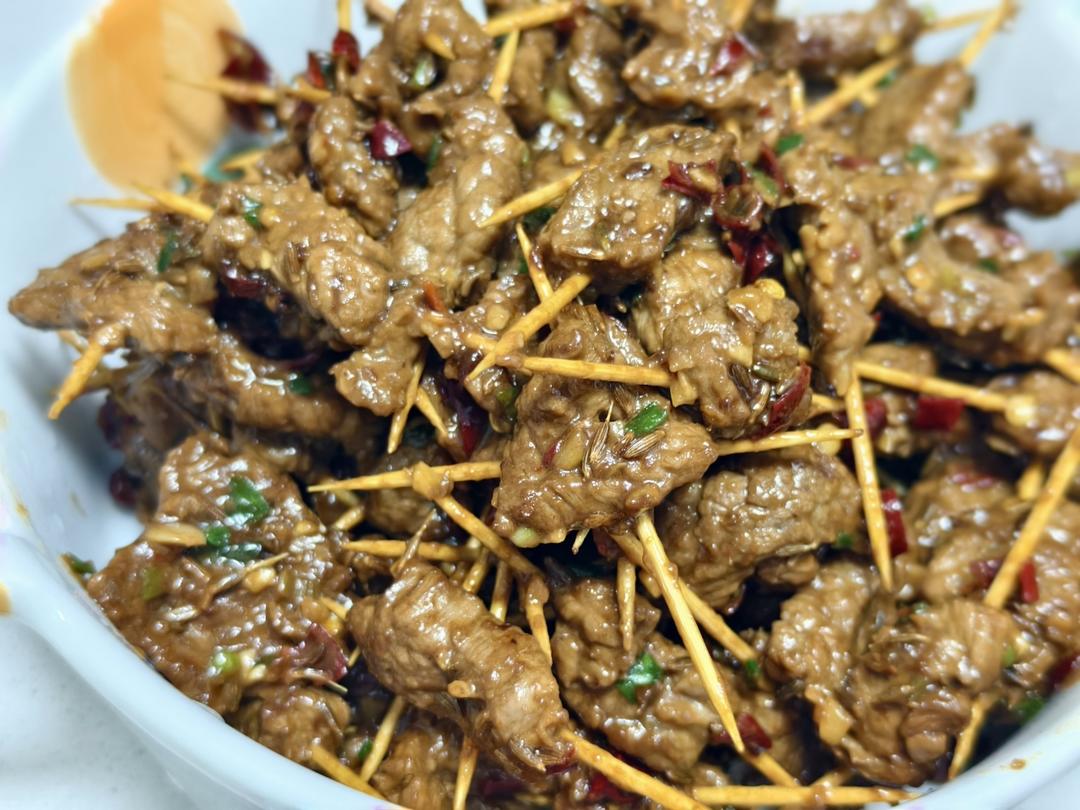 牙签牛肉 道地湖南味