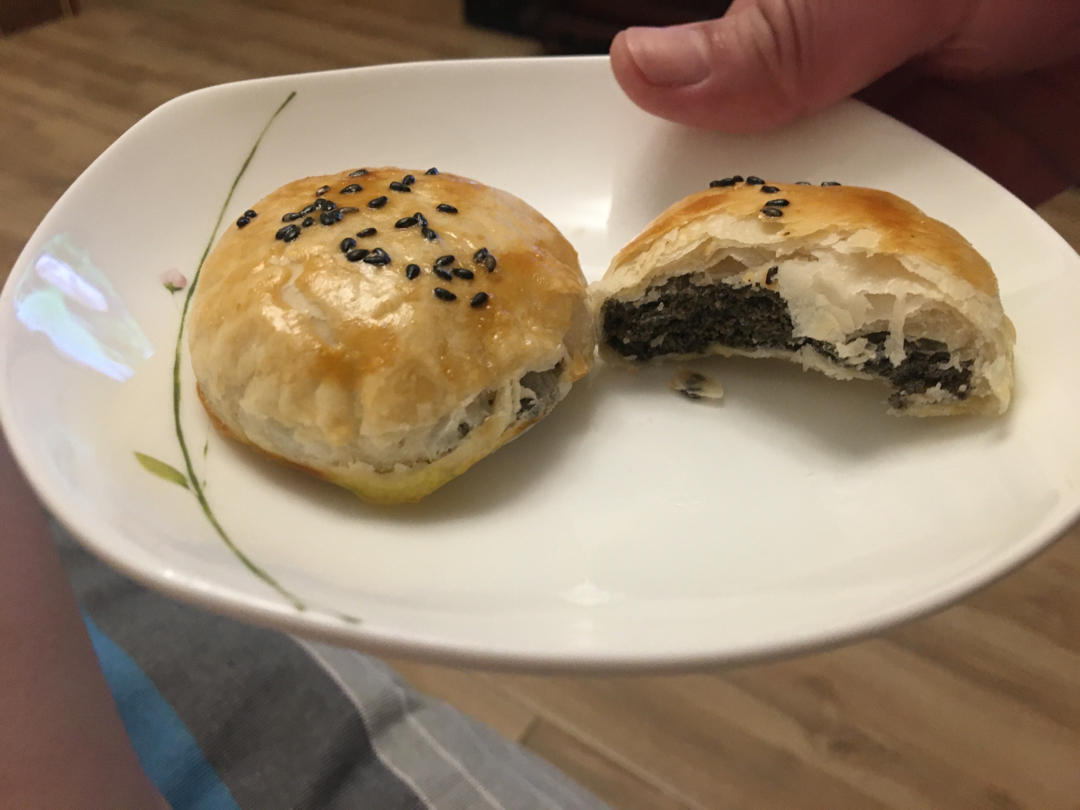 古早味牛舌饼，无需松弛也酥的掉渣（22步详细图解，一次成功）