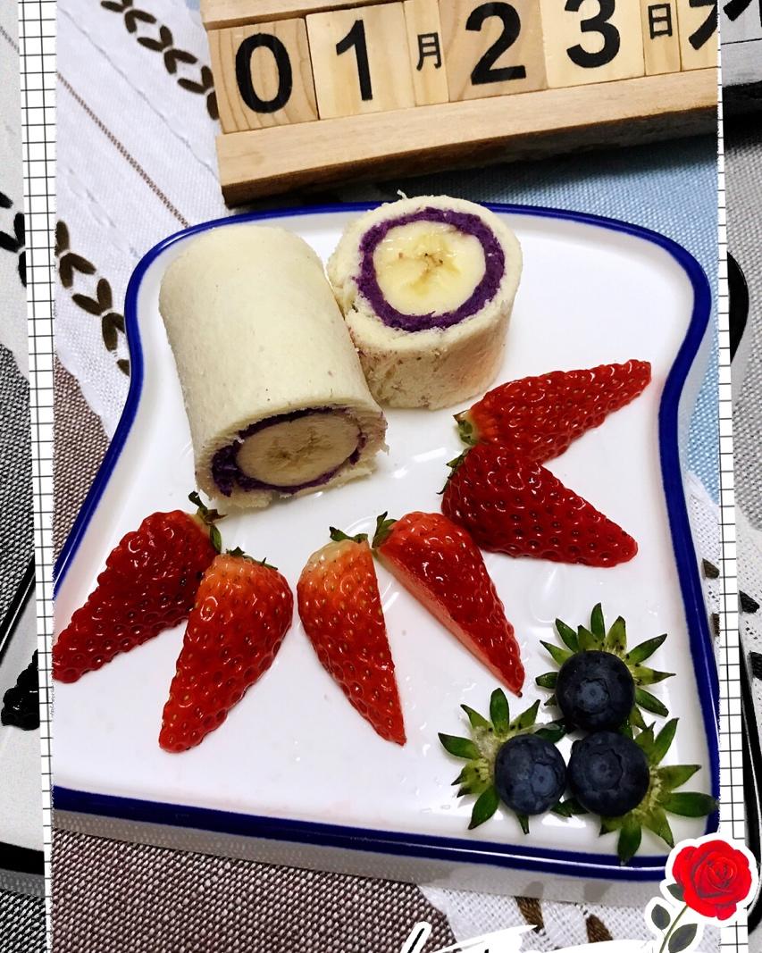 香蕉吐司卷
