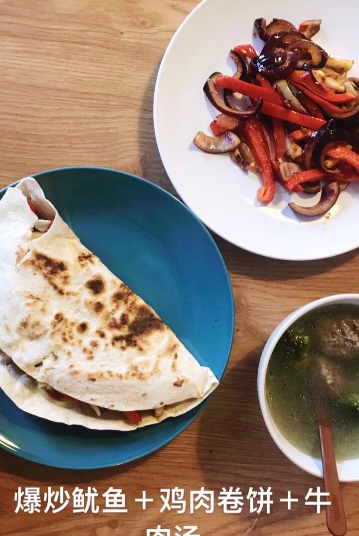 墨西哥鸡肉卷饼