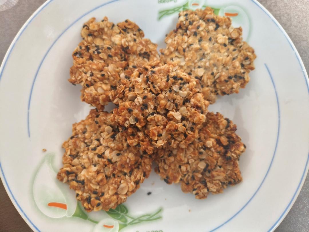 搅一搅就🉑的超好吃高纤㊙️燕麦饼干🍪