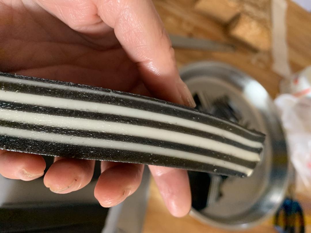 黑芝麻椰汁千层马蹄糕