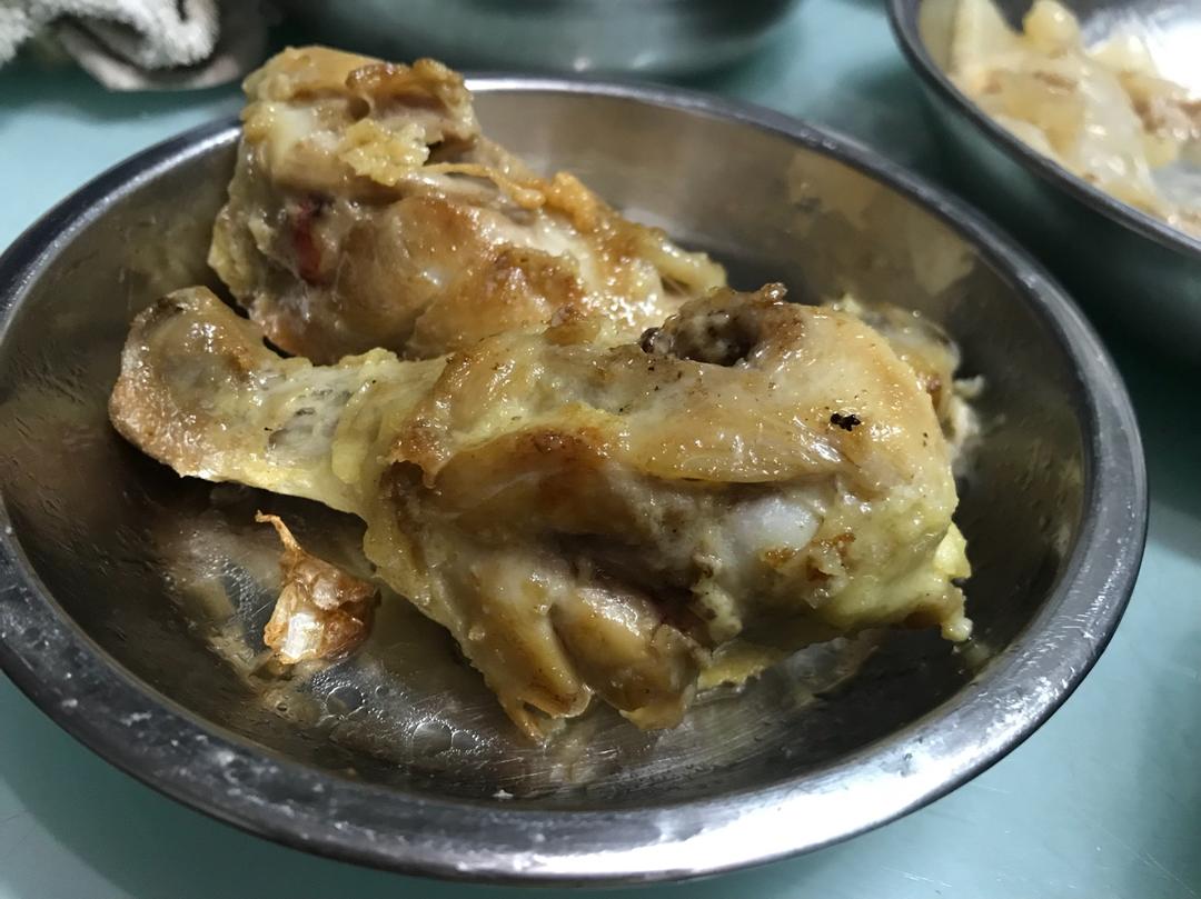 多汁炸鸡腿