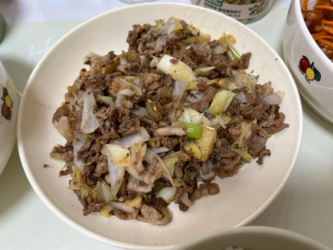 炒了20多年的葱爆羊肉