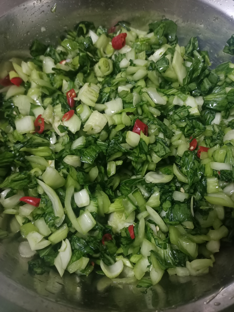 爽口小菜—腌菜花的做法