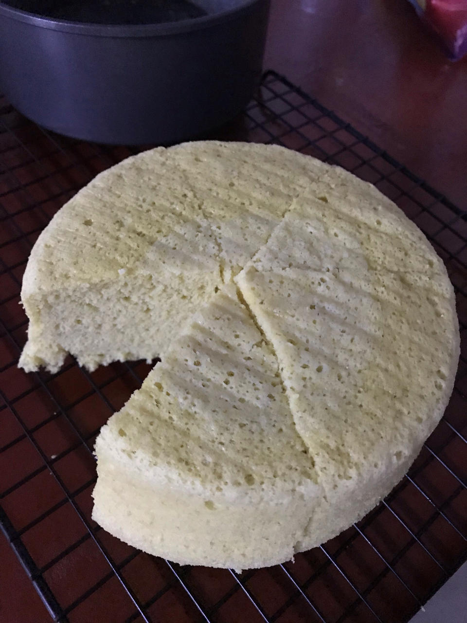 红糖小米糕