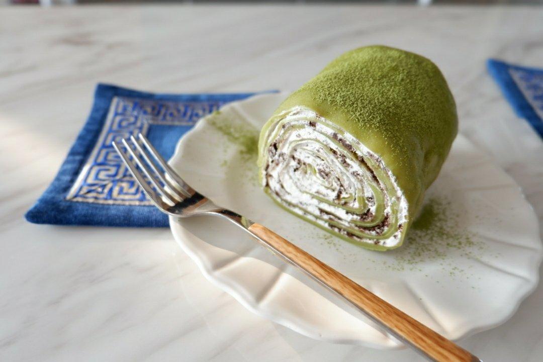 【抹茶毛巾卷】