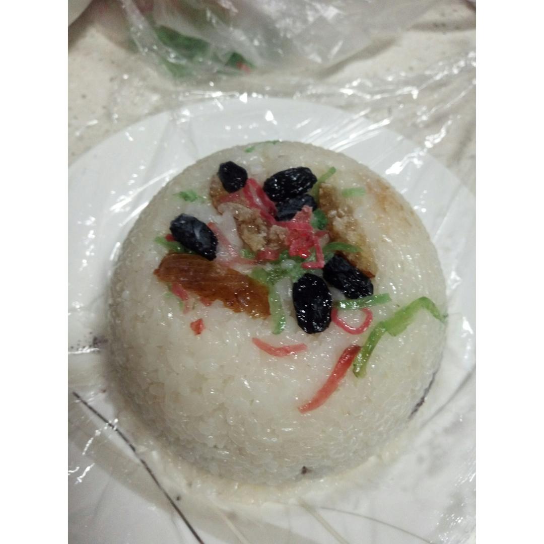 【猪油夹沙八宝饭】古法蒸糯米