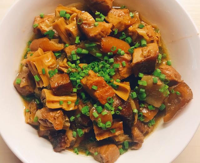 笋干红烧肉的做法