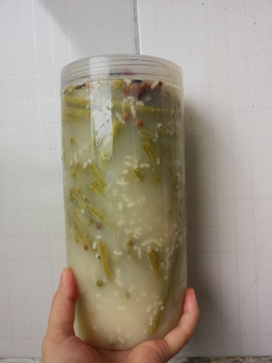 自制酸豆角（史上最简单三天完成）