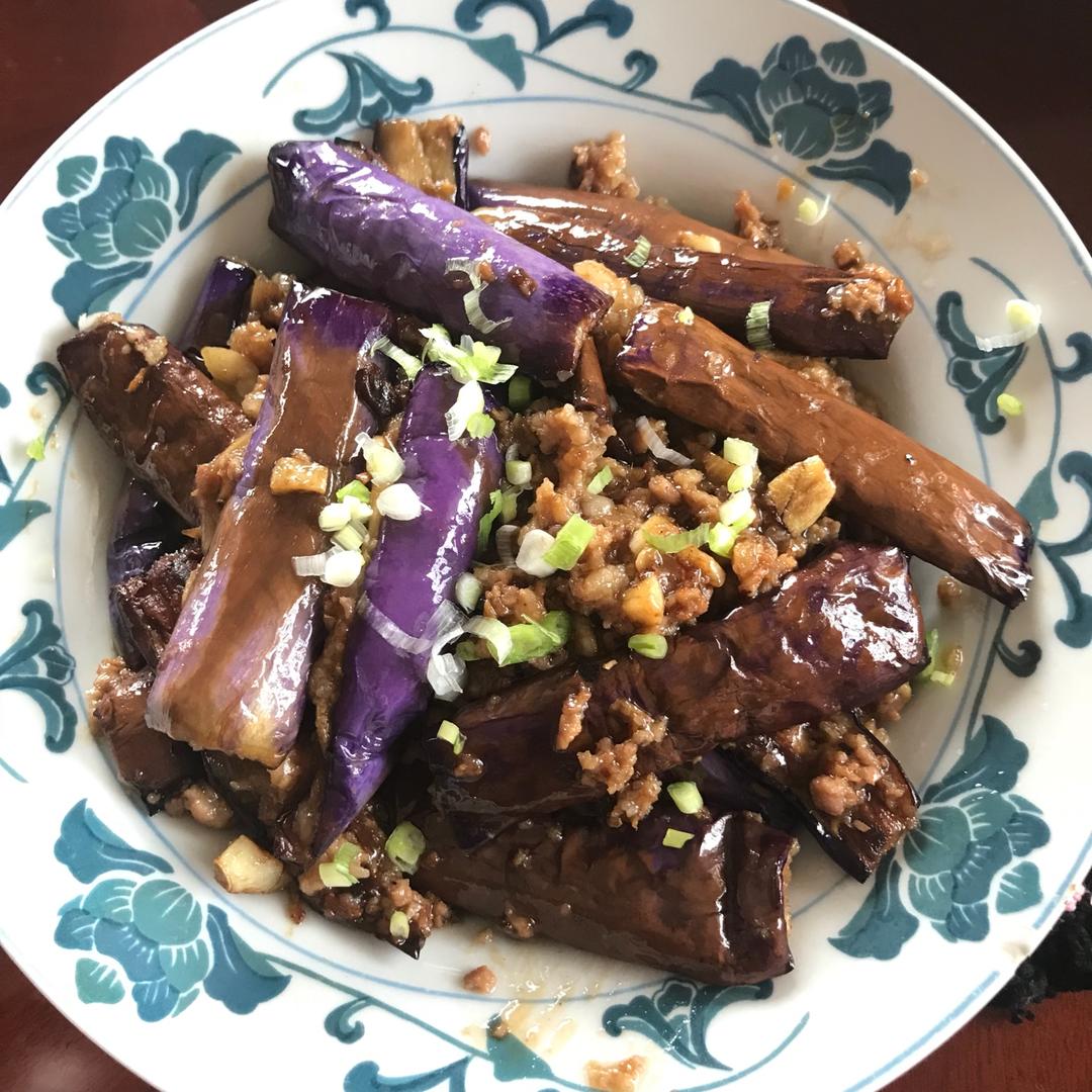 谢d做的红烧肉沫茄子