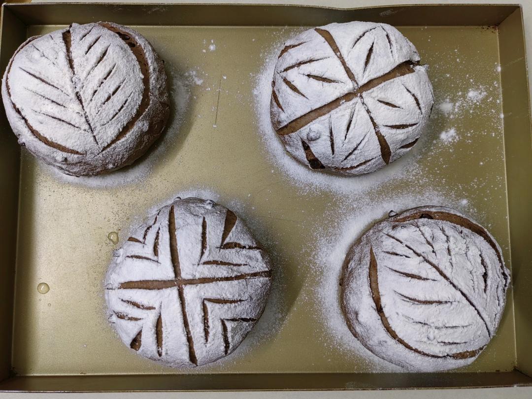 香蕉巧克力软欧