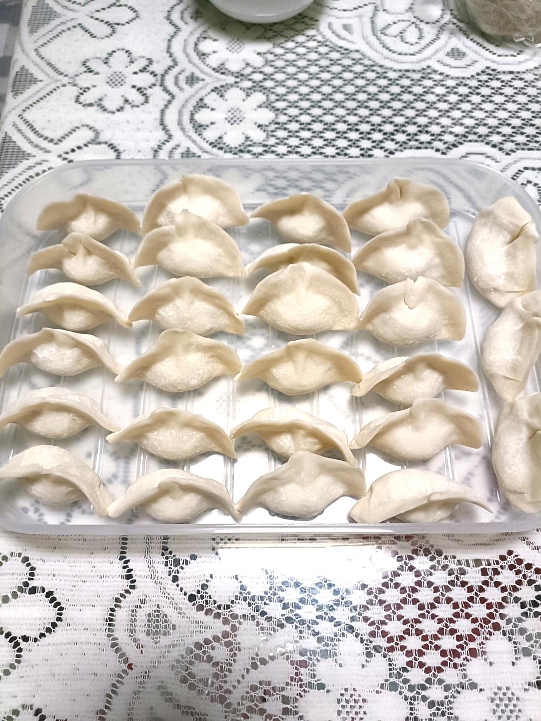 西葫芦鸡蛋馅水饺