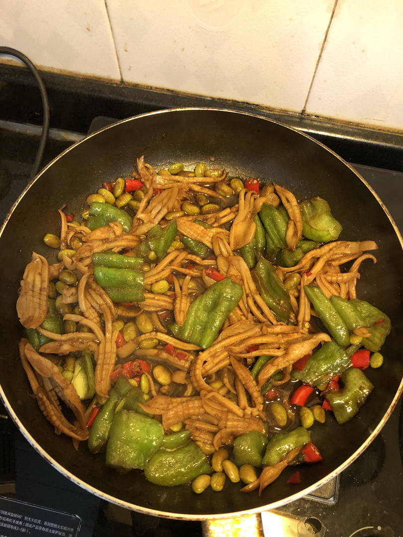 超下饭的孜然鱿鱼须，香辣爽嫩，比烧烤还好吃