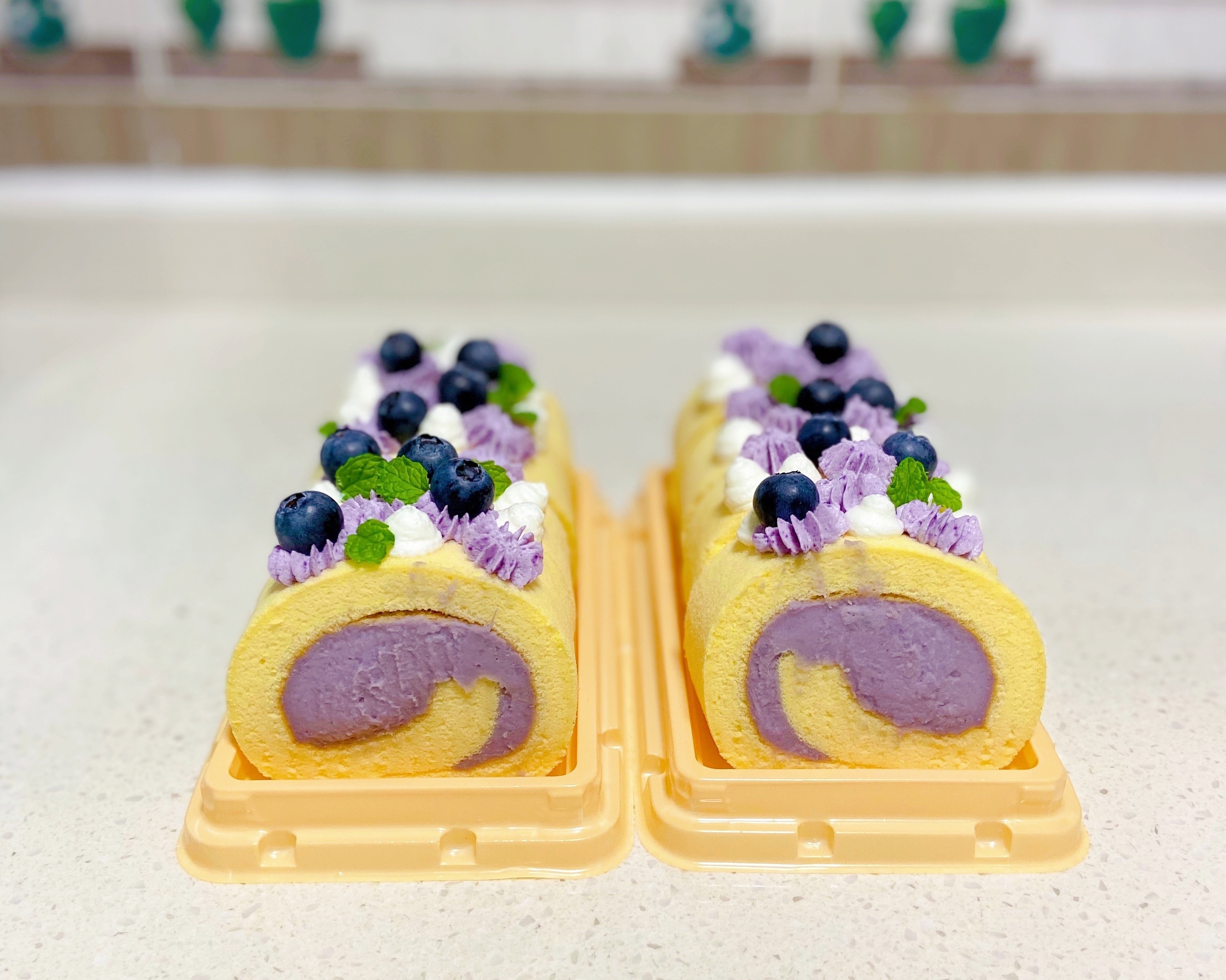 芋泥紫薯蛋糕卷的做法