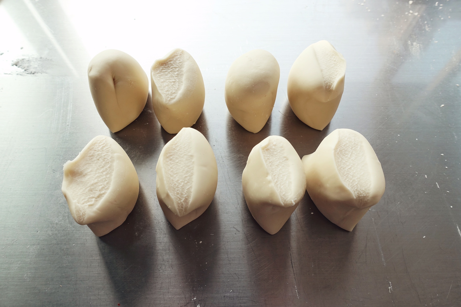 奶香红豆馒头卷（一次性发酵）的做法 步骤3