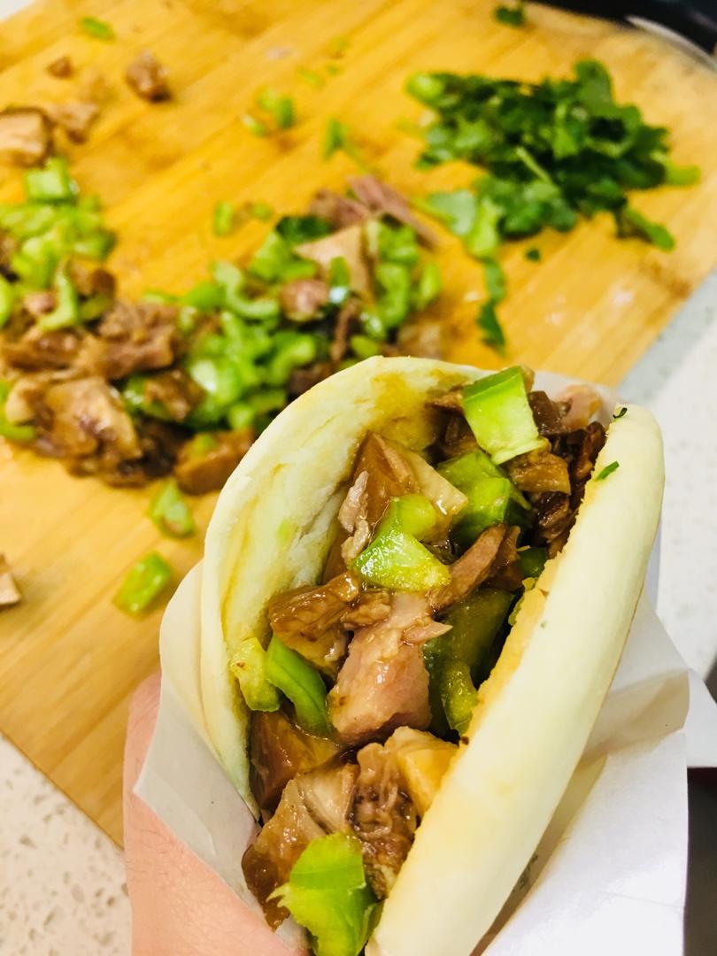 肉夹馍(白吉馍的制作)