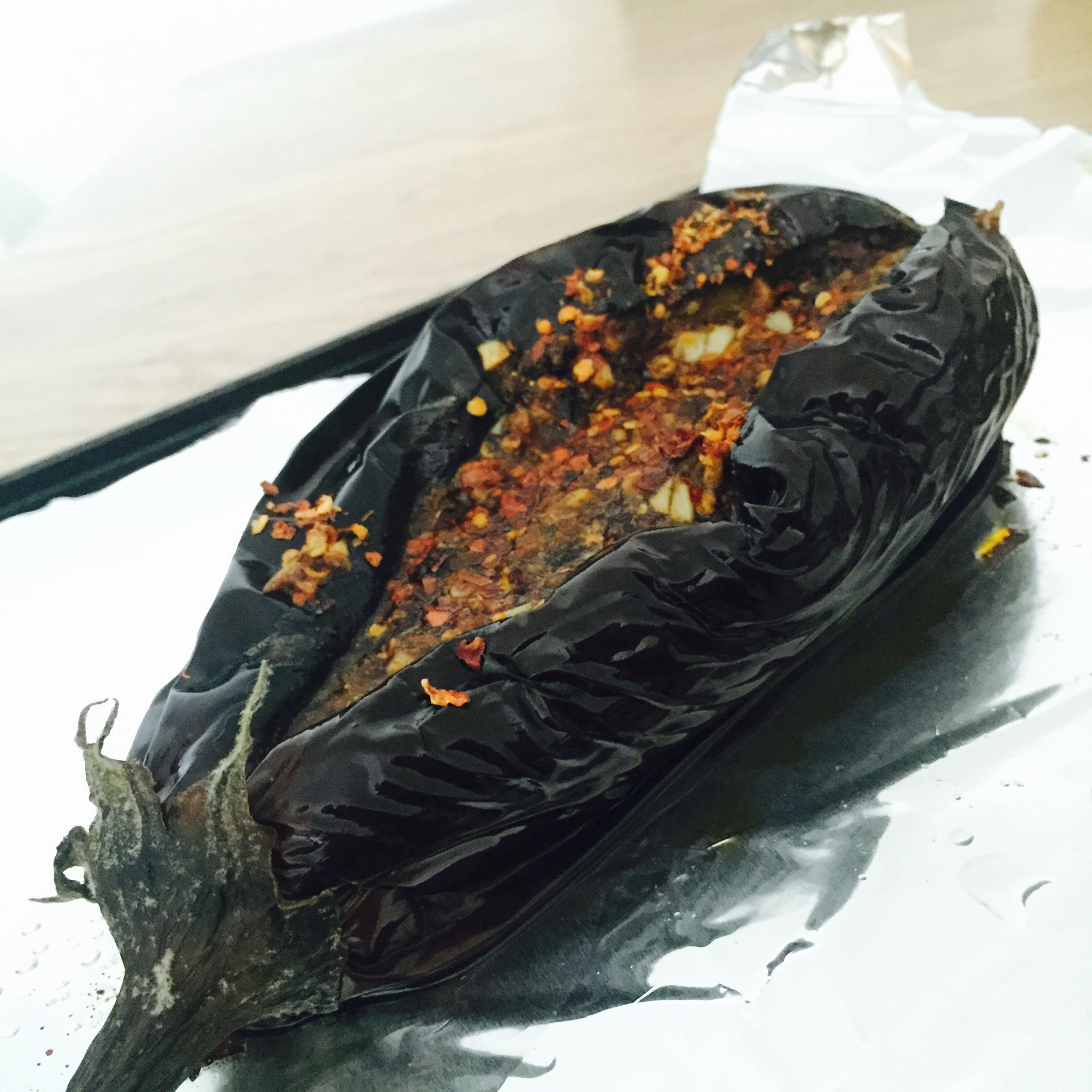 CC招牌菜销魂烤茄子，百吃不厌！