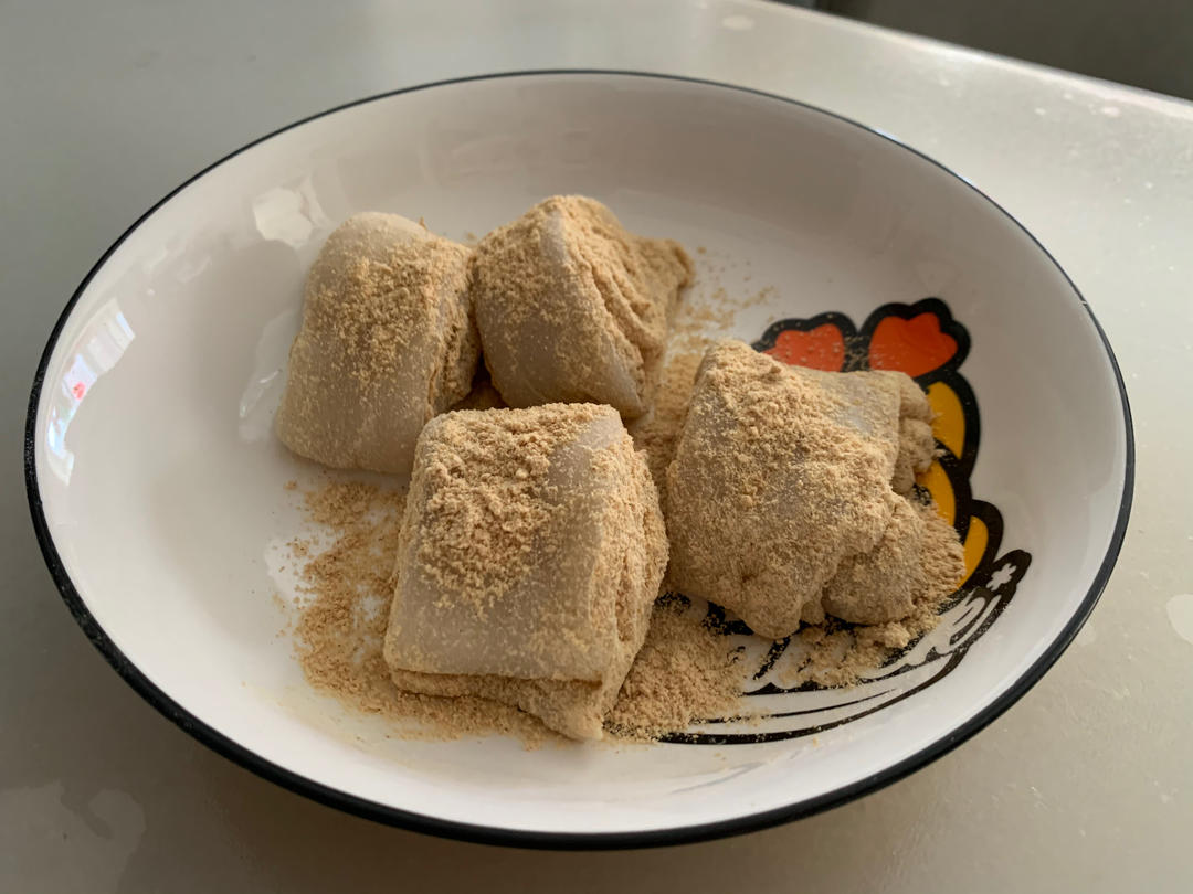 驴打滚 小时候的豆面卷