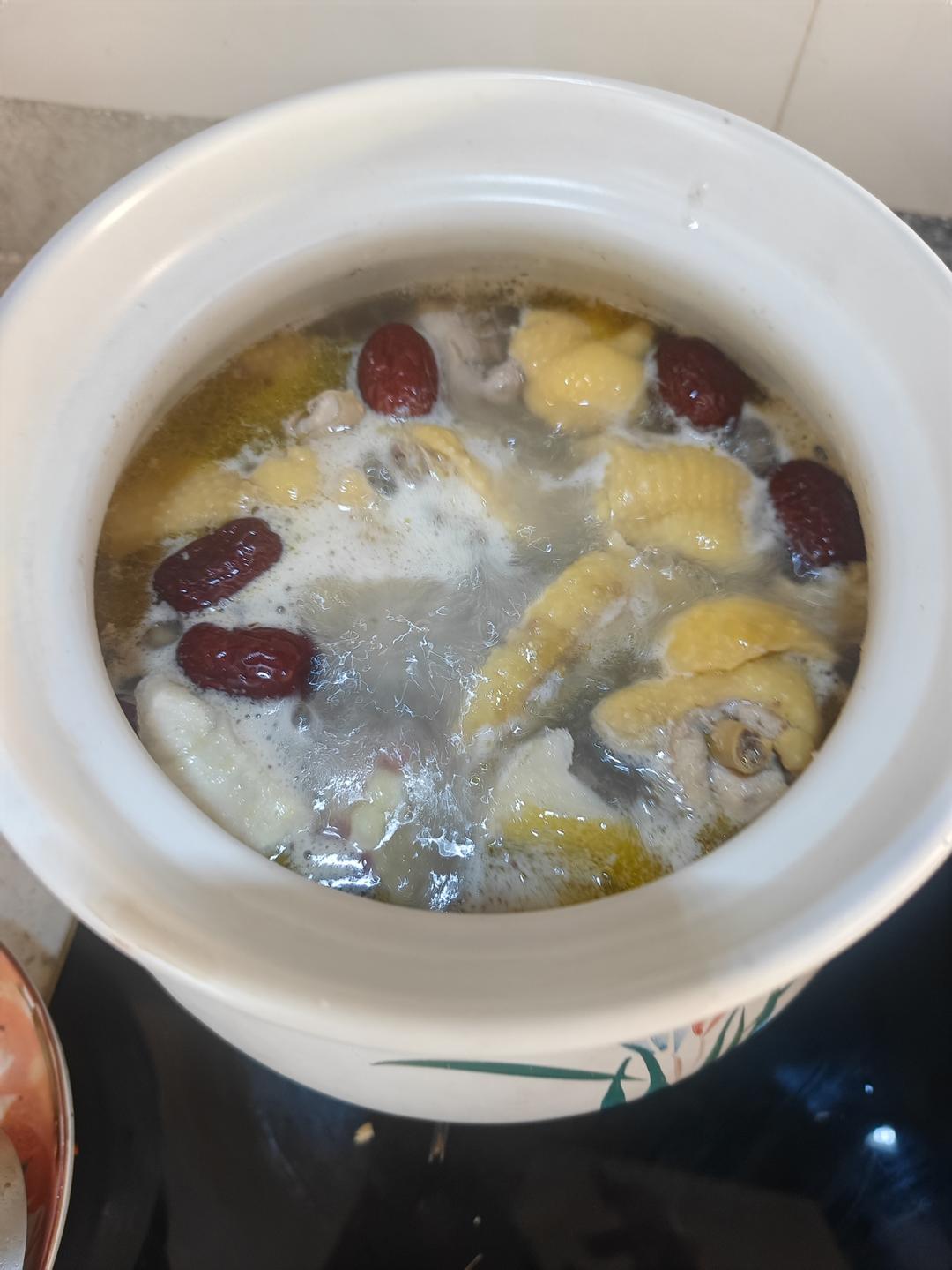 #自用，榴莲炖鸡