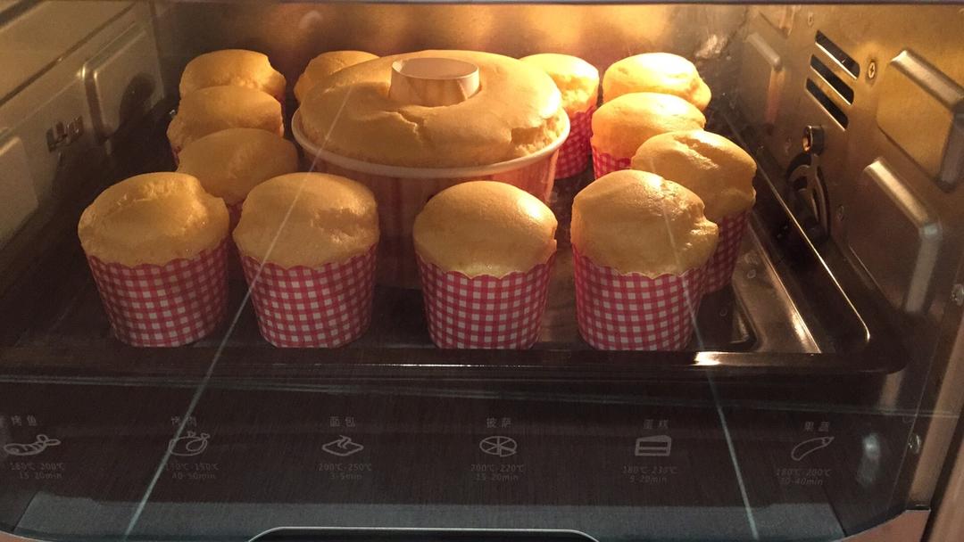 馋猫猫3048_fmqj做的烤箱做蛋糕(戚风蛋糕的做法)