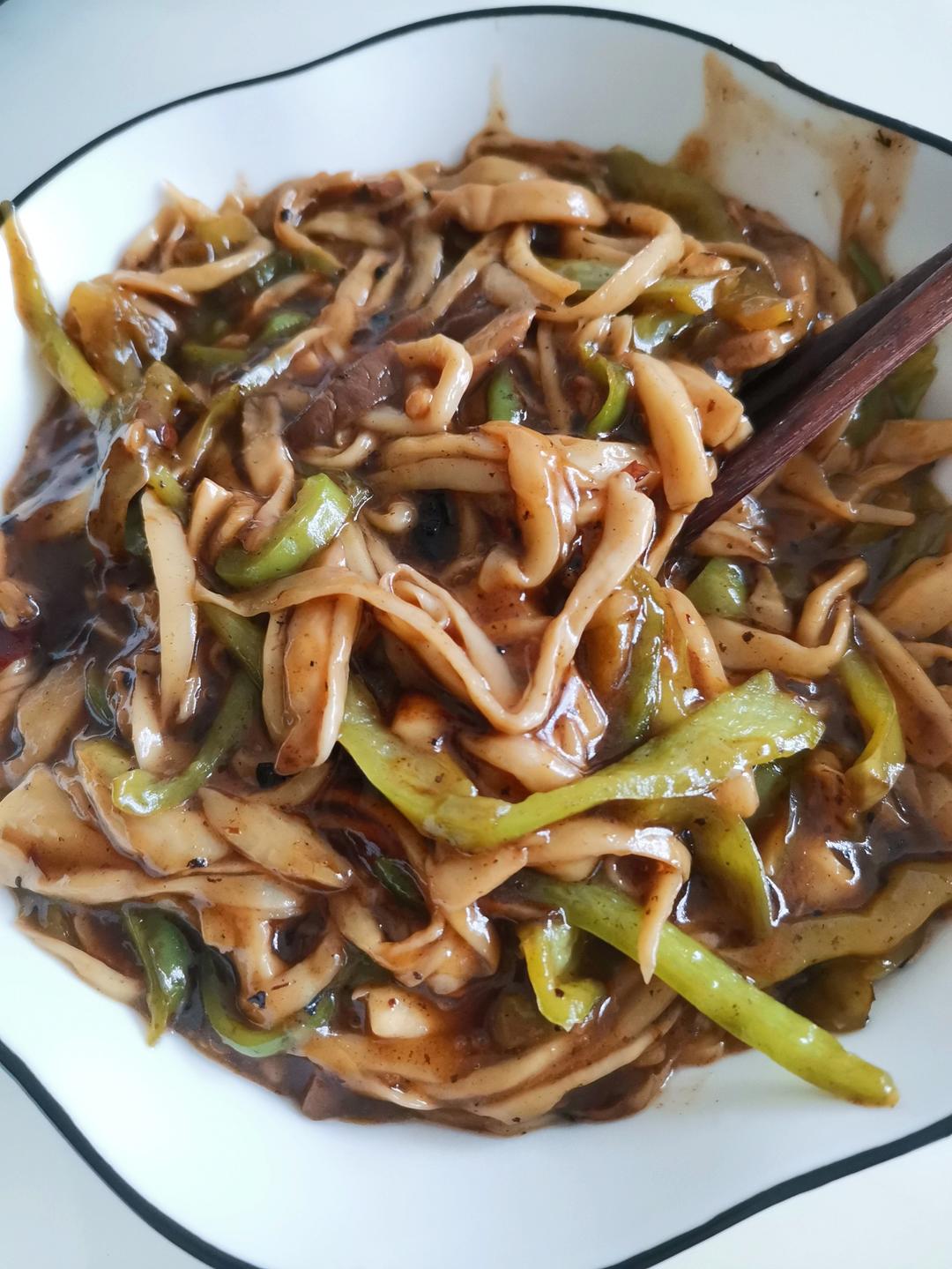 太下饭了❗️ 杏鲍菇这么做，米饭不够吃（鱼香杏鲍菇）