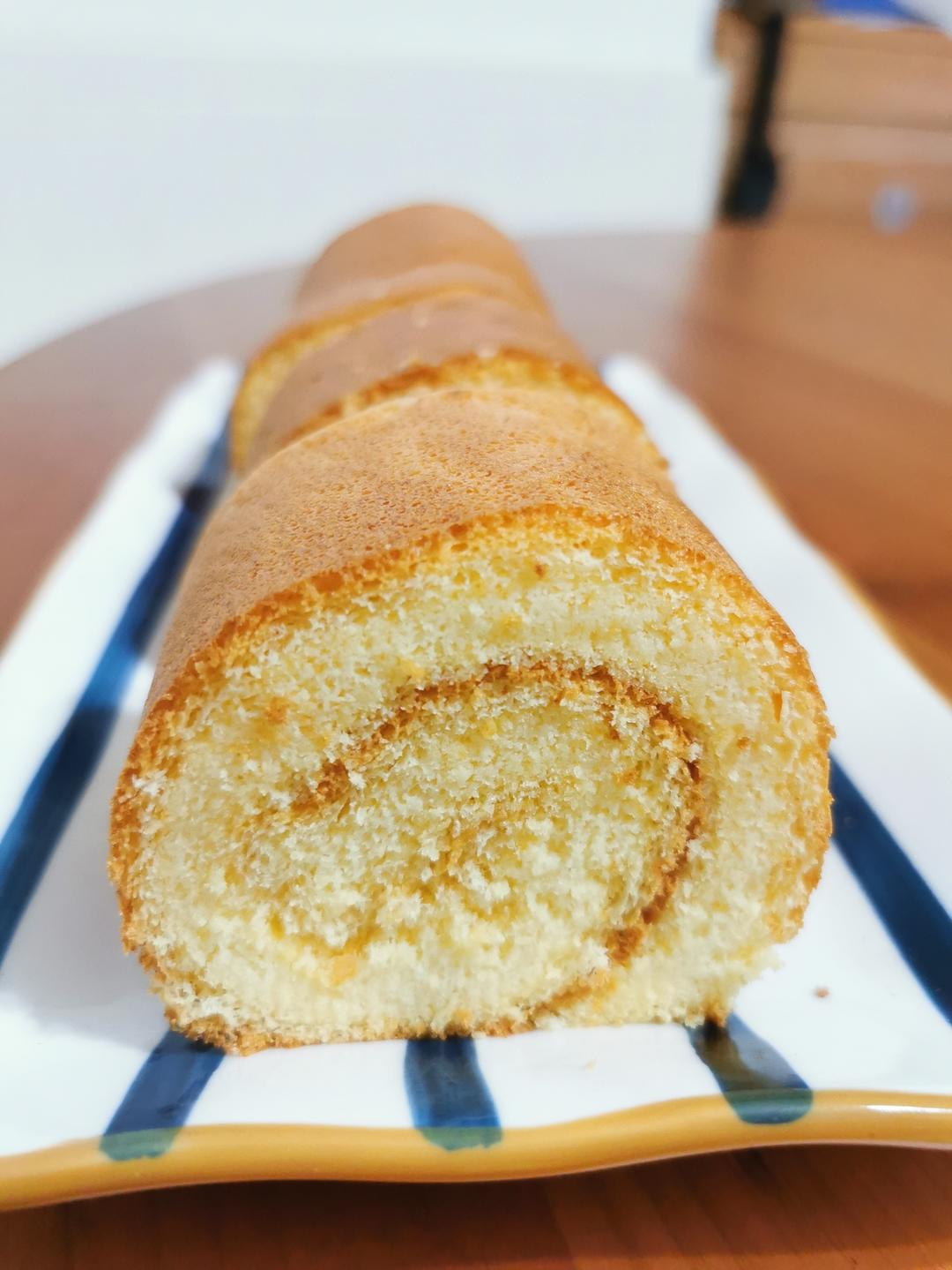 原味基础蛋糕卷(小五卷)