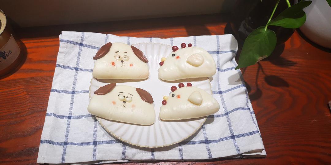 卡通馒头（小狗刈包）