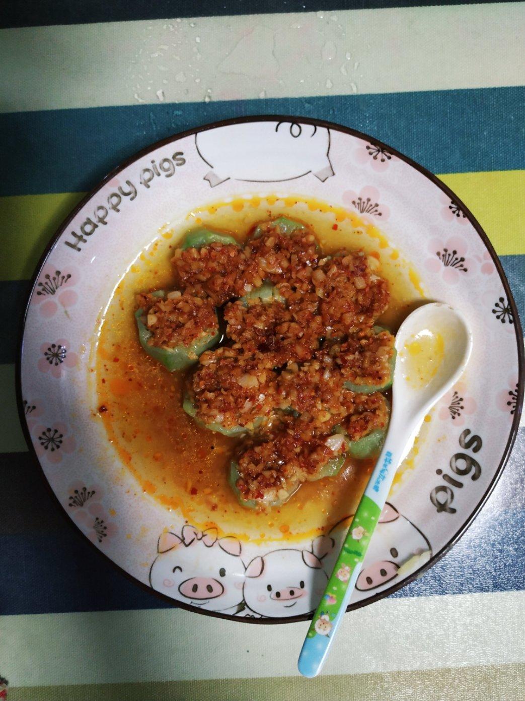 蒜蓉蒸丝瓜