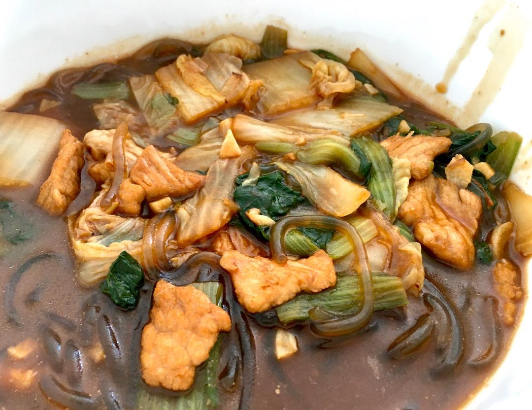 猪肉白菜炖粉条