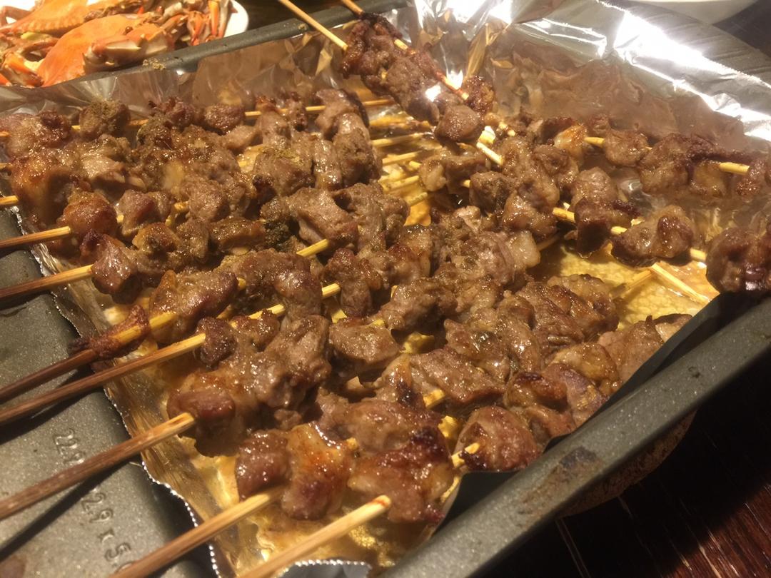 烤箱版新疆羊肉串
