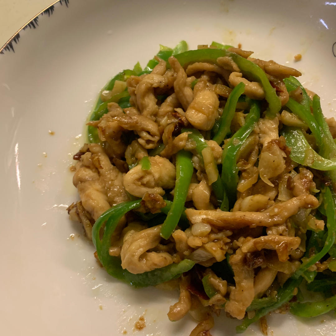 青椒鸡肉丝