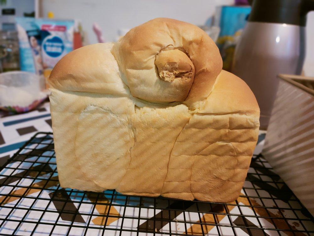 奶香超浓郁的淡奶油吐司（消灭淡奶油）