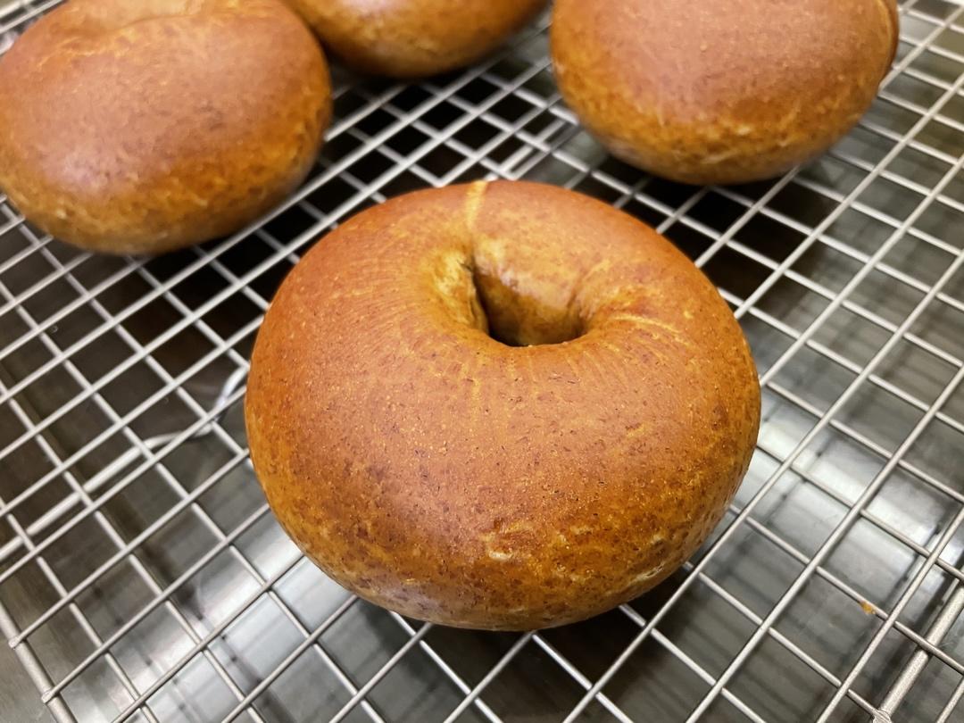 100%天然酵母贝果 - sourdough bagels