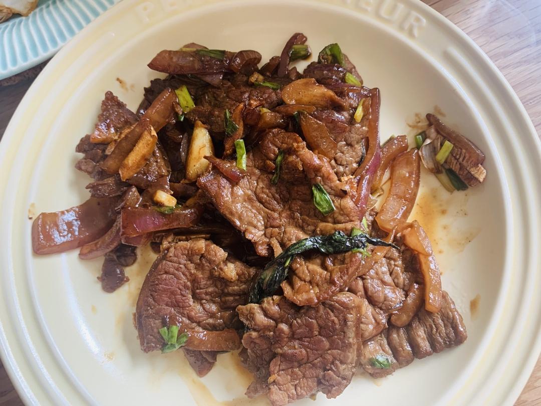 【紫苏爆牛肉图片】cream_10_下厨房