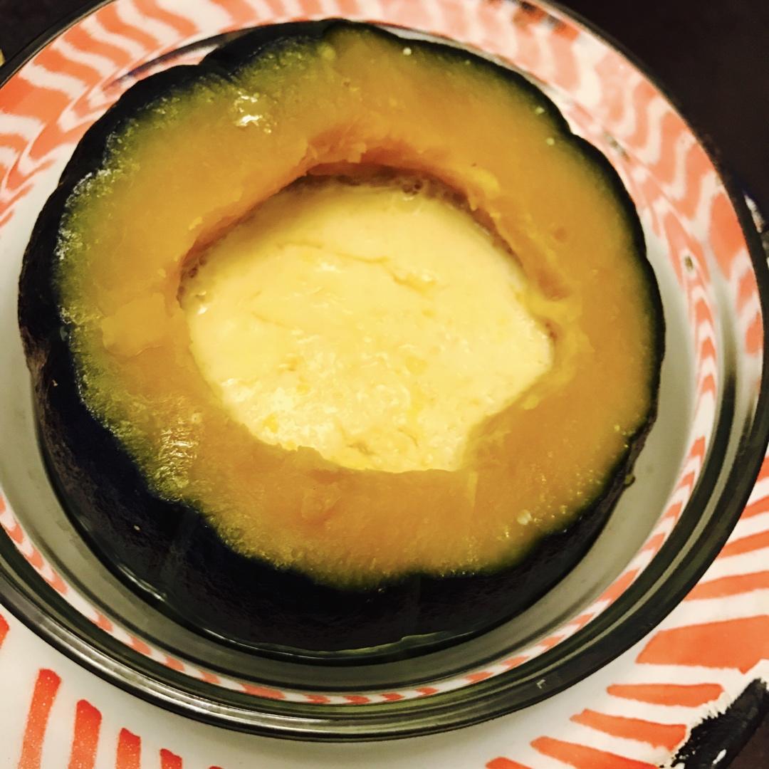 贝贝南瓜蒸蛋（懒人0失败）