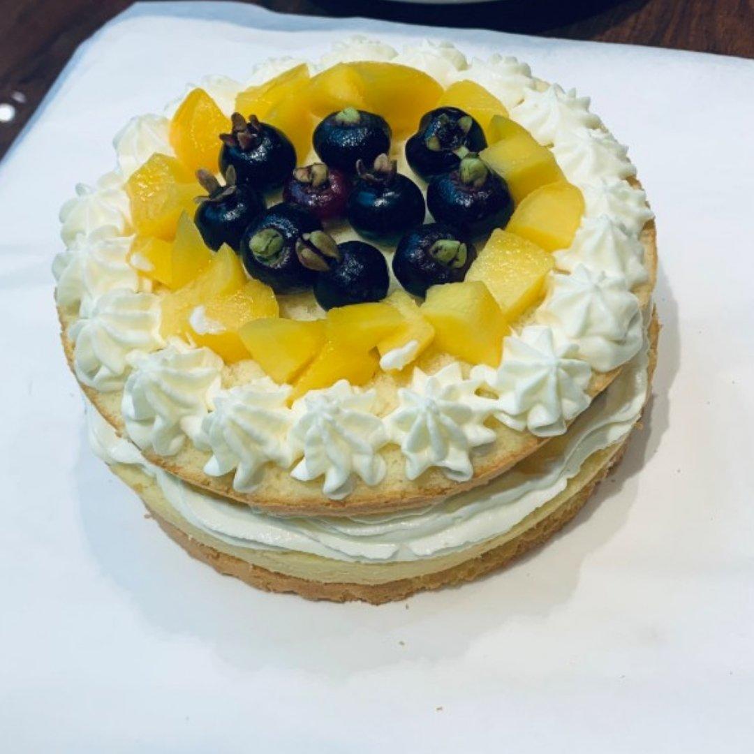 裱花必备，全蛋海绵蛋糕胚，6寸加高圆模