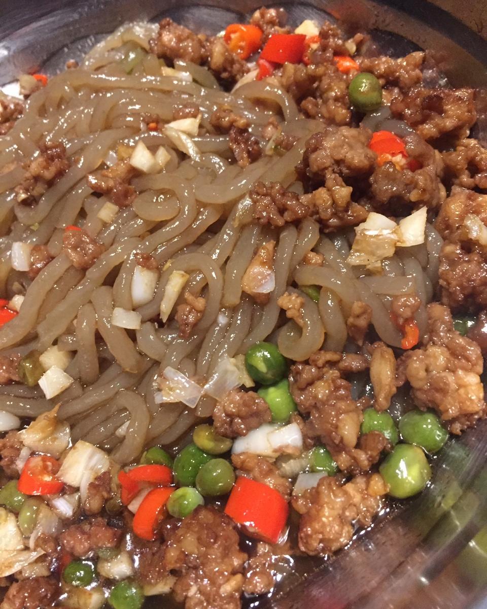 凉拌红薯粉