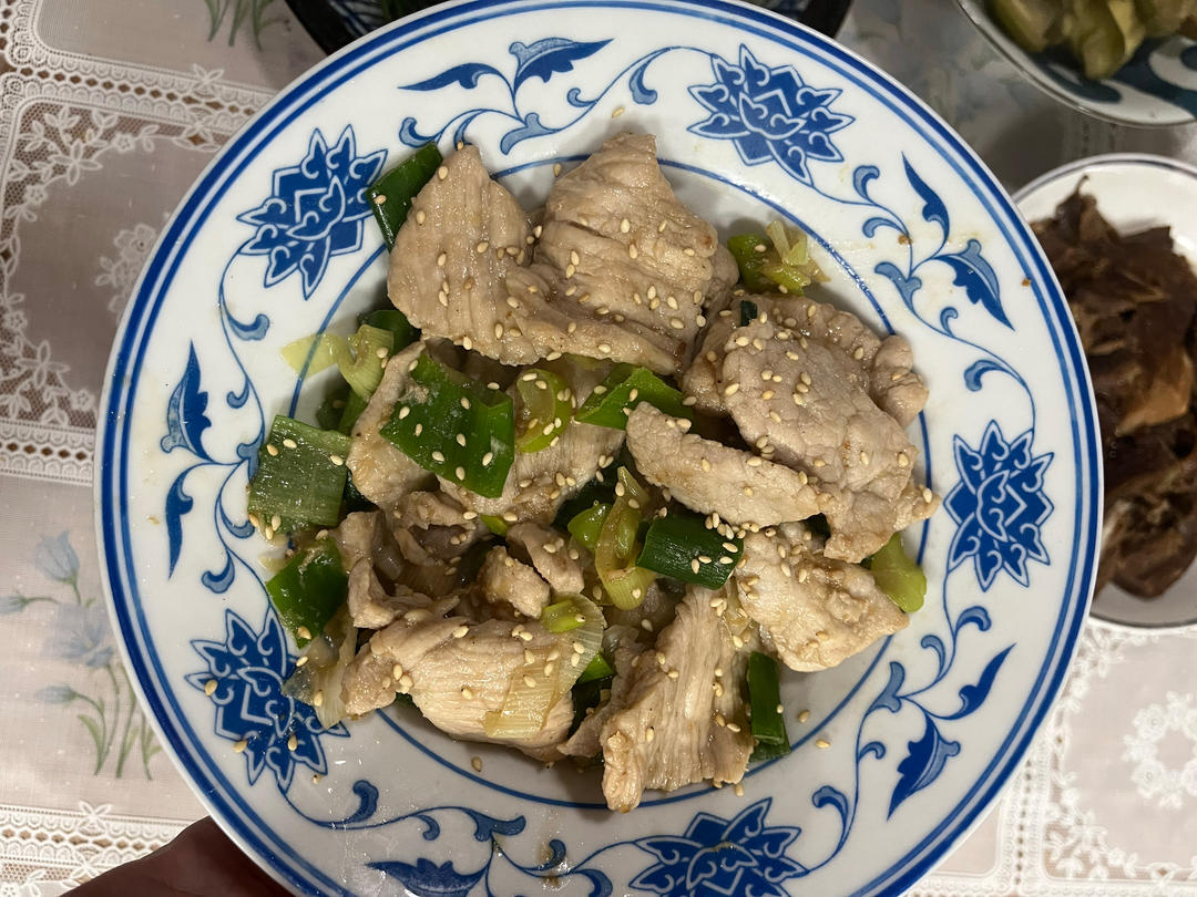 葱爆小里脊（鲜·嫩·多汁）