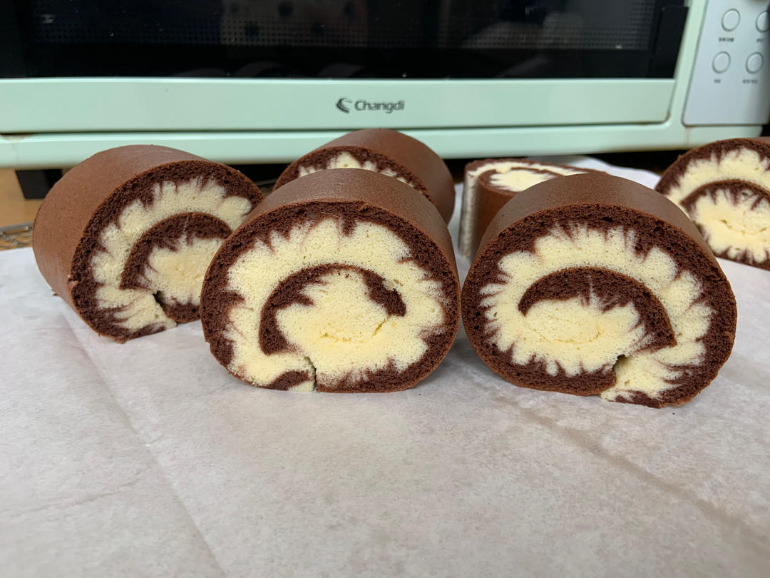 经典款旋风蛋糕卷‼️有趣又好看‼️