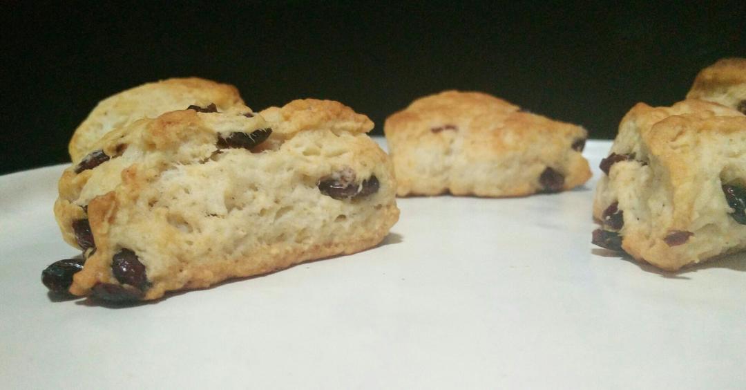 无蛋奶版蔓越莓司康