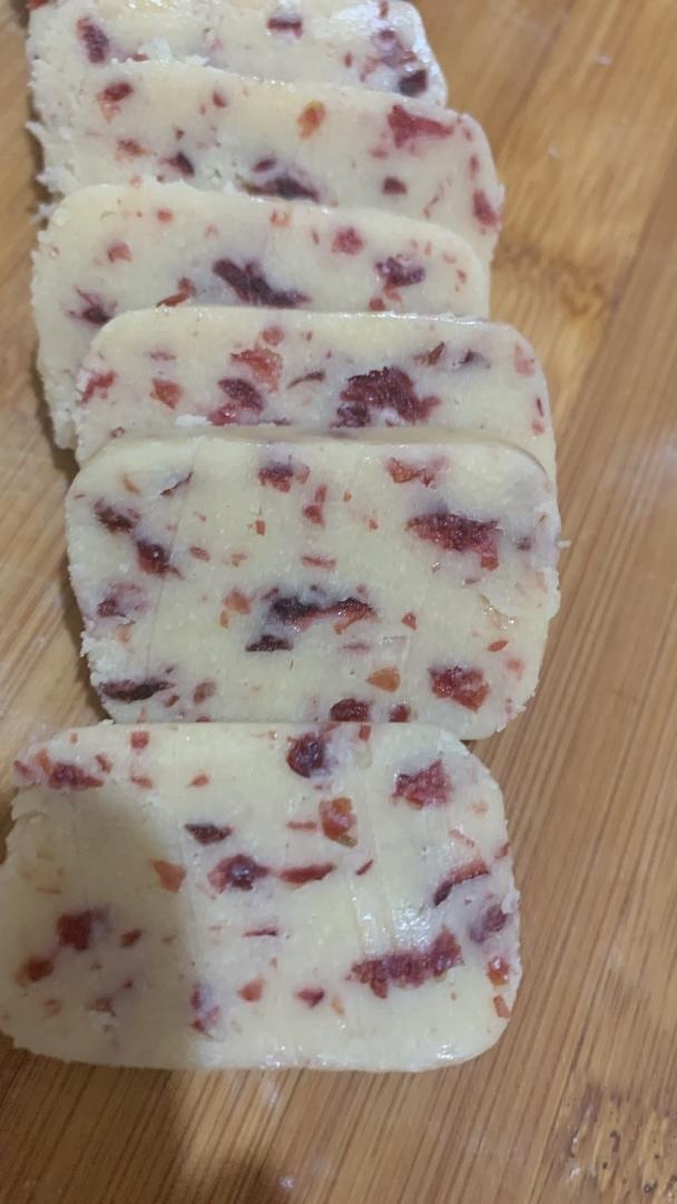 低糖少油版蔓越莓饼干